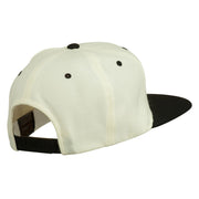 Love Drum Embroidered Two Tone Snapback Cap