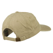 Maine Lighthouse Embroidered Washed Pigment Dyed Cap