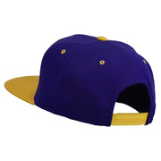 Love Drum Embroidered Two Tone Snapback Cap