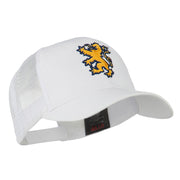 Lion Emblem Embroidered Cap