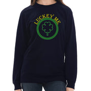 Lucky Me Ring Spun Cotton Premium Long Sleeve Graphic Shirt