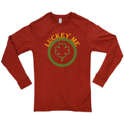 Lucky Me Ring Spun Cotton Premium Long Sleeve Graphic Shirt