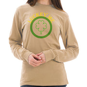 Lucky Me Ring Spun Cotton Premium Long Sleeve Graphic Shirt