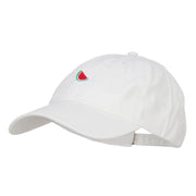 Mini Watermelon Embroidered Washed Cap