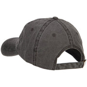 Lucky in Love Embroidered Washed Cap