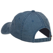 Lucky in Love Embroidered Washed Cap