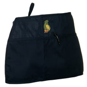 Jackfruit Embroidered 3 Pockets Chef's Apron - Navy OSFM