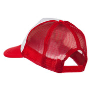 Lip Kiss Embroidered Foam Mesh Back Cap