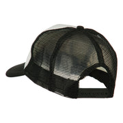 Lip Kiss Embroidered Foam Mesh Back Cap