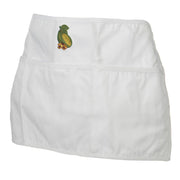 Jackfruit Embroidered 3 Pockets Chef's Apron - White OSFM