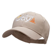 Labor Day Workers Embroidered Solid Cotton Twill Low Profile Strap Cap