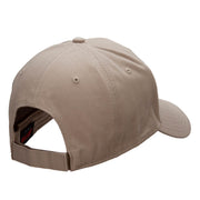 Labor Day Workers Embroidered Solid Cotton Twill Low Profile Strap Cap