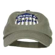 Stand Salute Embroidered Pet Spun Cap