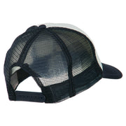 Lip Kiss Embroidered Foam Mesh Back Cap