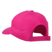 Girl Hip Hop Embroidered Cotton Twill Cap