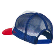 Lip Kiss Embroidered Foam Mesh Back Cap