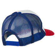 Lip Kiss Embroidered Foam Mesh Back Cap