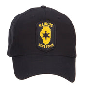 Illinois State Police Patched Cap