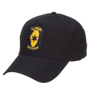 Illinois State Police Patched Cap