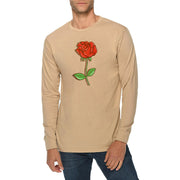 Rose of Love Graphic Long Sleeve Crewneck Tee