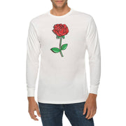 Rose of Love Graphic Long Sleeve Crewneck Tee