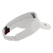 Licensed 173rd Airborne Brigade Combat Team Embroidered Cotton Twill Sun Visor - White OSFM