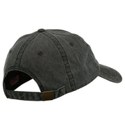 Flags Star of Life Embroidered Washed Cap