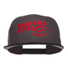 Football Fever Embroidered Mesh Snapback Cap