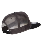 Football Fever Embroidered Mesh Snapback Cap