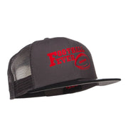 Football Fever Embroidered Mesh Snapback Cap