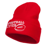 Football Fever Embroidered Long Beanie