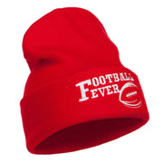 Football Fever Embroidered Long Beanie