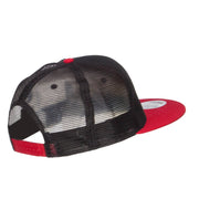 Football Fever Embroidered Mesh Snapback Cap