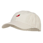 Chili Pepper Embroidered Low Cap