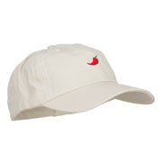 Chili Pepper Embroidered Low Cap