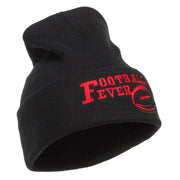 Football Fever Embroidered Long Beanie