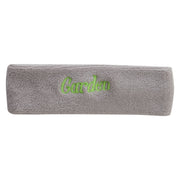 Garden Embroidered Head Band (Terry) - Lt-Grey OSFM