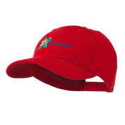 USA State Louisiana Southern Magnolia Embroidery Cap