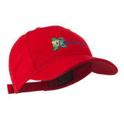 USA State Louisiana Southern Magnolia Embroidery Cap