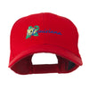 USA State Louisiana Southern Magnolia Embroidery Cap