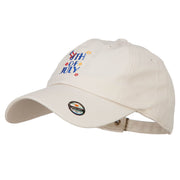 Uncle Sam 4th of July Embroidered Unstructured Cap