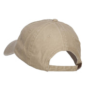 Louisiana Pelican State Embroidered Washed Cap