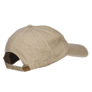 Louisiana Pelican State Embroidered Washed Cap