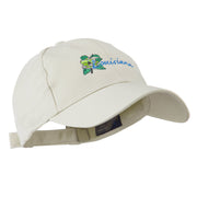 USA State Louisiana Southern Magnolia Embroidery Cap