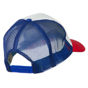 Life Guard Cross Embroidered Foam Mesh Back Cap