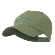 USA State Louisiana Southern Magnolia Embroidery Cap