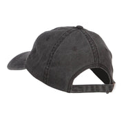 Louisiana Pelican State Embroidered Washed Cap