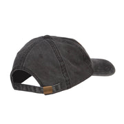 Louisiana Pelican State Embroidered Washed Cap