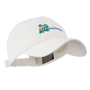 USA State Louisiana Southern Magnolia Embroidery Cap