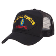 Special Forces Airborne Patched Mesh Cap